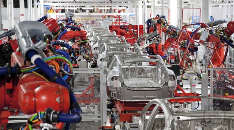 Tesla's Fremont Plant The Most Productive Automotive Assembly Facility In The Nation